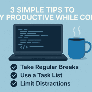 3 Simple Tips to Stay Productive While Coding